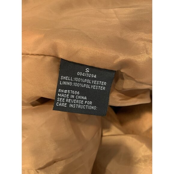 (B-202)  Women forever 21 sude Moto jacket size S Beige color‎ - Picture 7 of 8